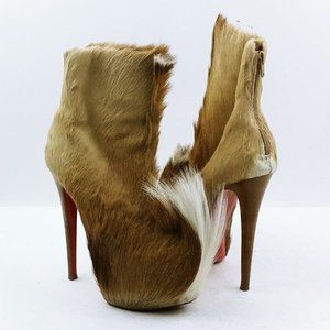 Christian Louboutin Women's 6"Fur Heels Size 6.5 (Posh70)